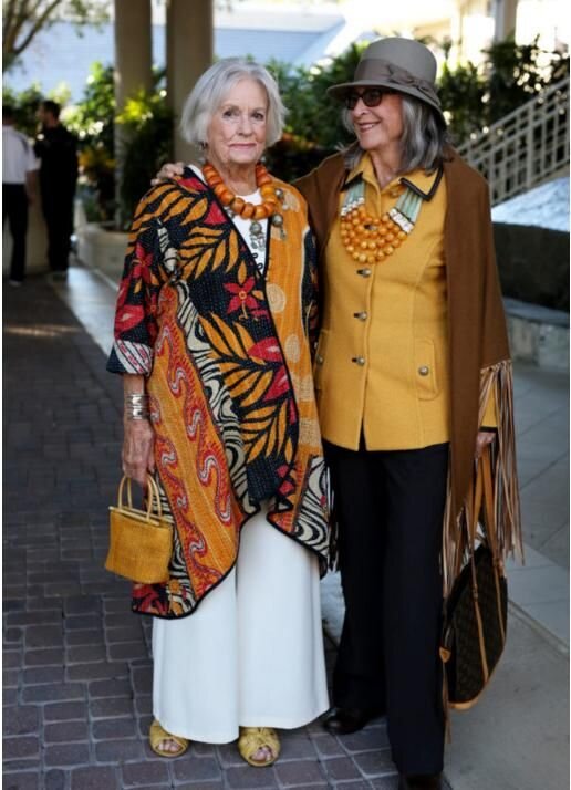 Бохо для зрелых дам. Интересная подборка смелых образов. | Женский. | Дзен