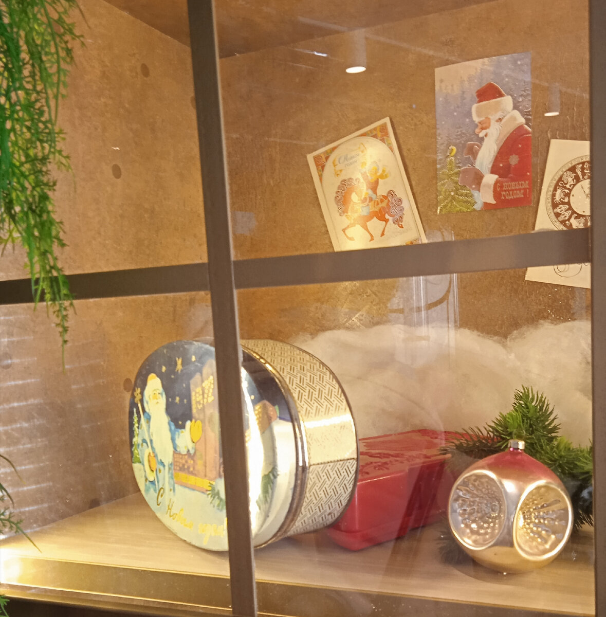 Экспозиция выставочном части " Московской Усадьбы Деда Мороза". Источник: фото Н. Ломоносовой 2022г.