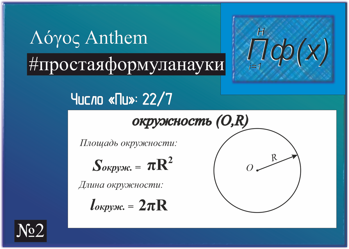 Пи округленное