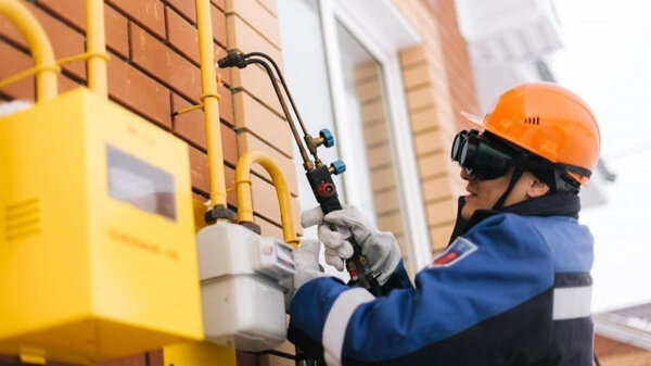    В молодой микрорайон Урая провели газ