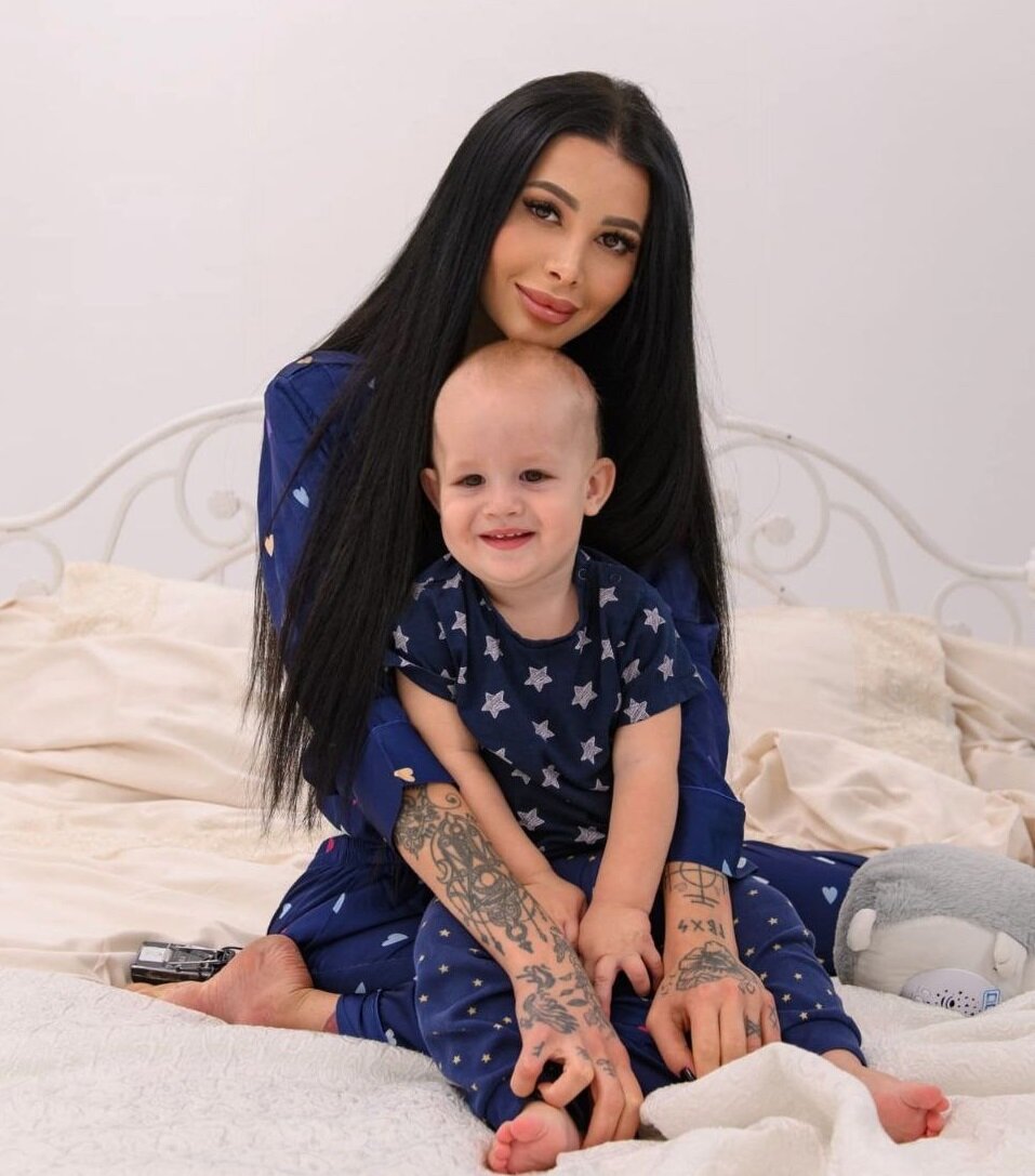 Клава Безверхова и Роберт (фото из Telegram)