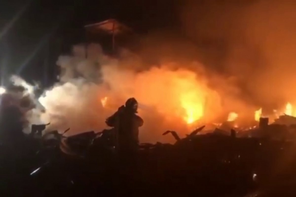   После пожара в бытовке в Севастополе пять рабочих пропали без вести