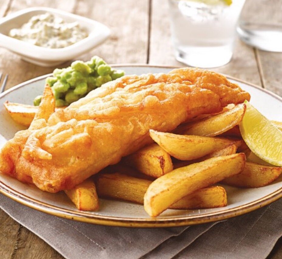 Fish and chips – очень вкусно и очень вредно.