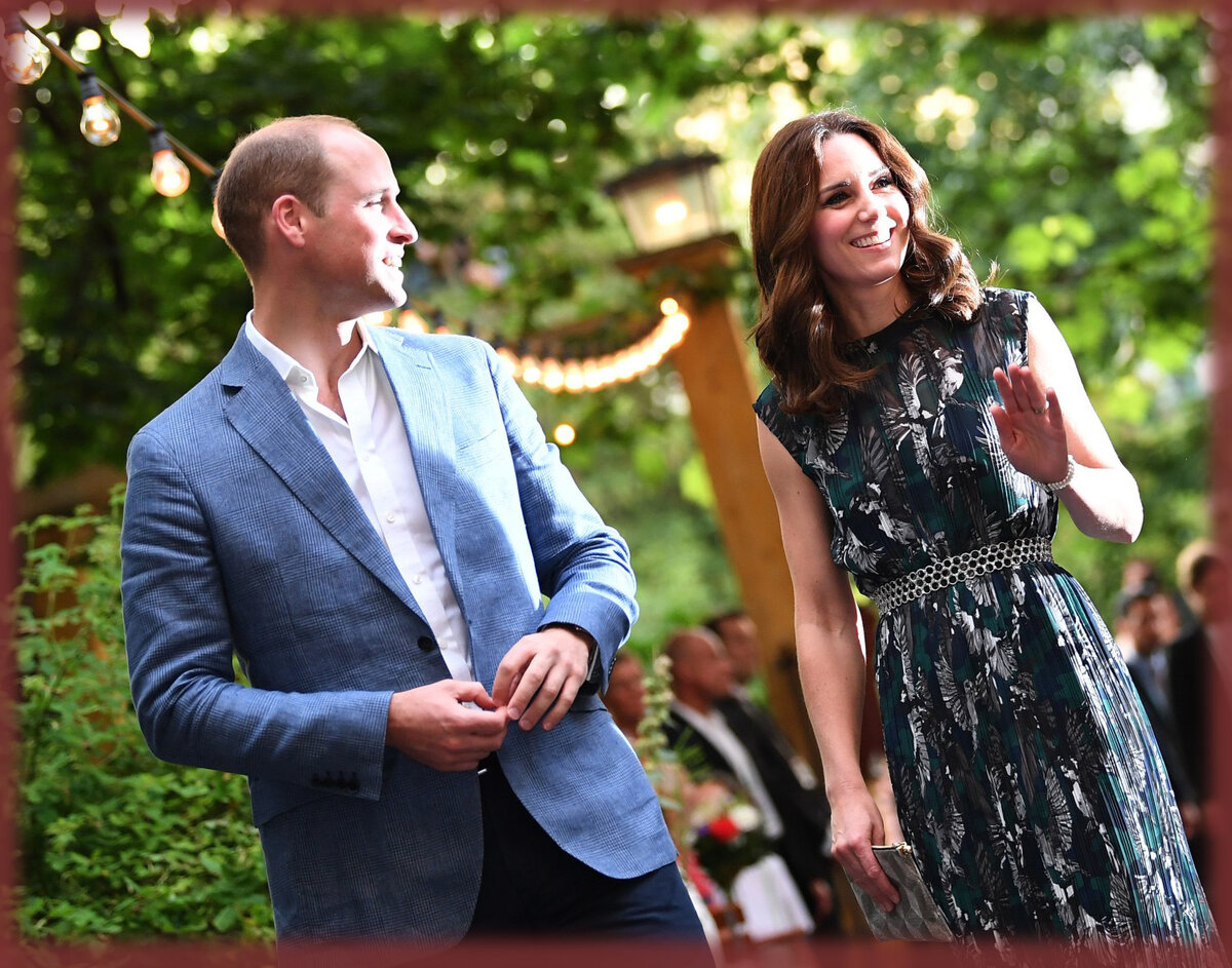 Кейт и Уильям на официальном мероприятии