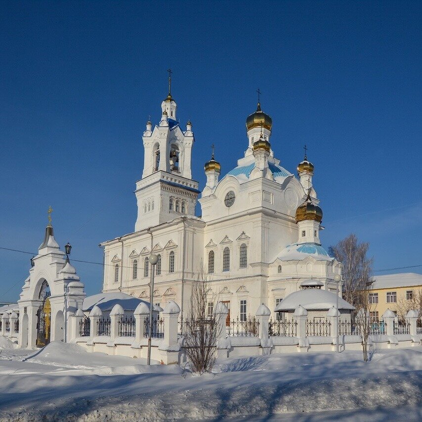 Камышлов. Покровская церковь. Начало строительства 1821 г.