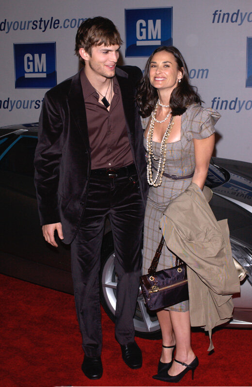 Эштон Кутчер (Ashton Kutcher) и Деми Мур (Demi Moore) / © Featureflash / Shutterstock.com