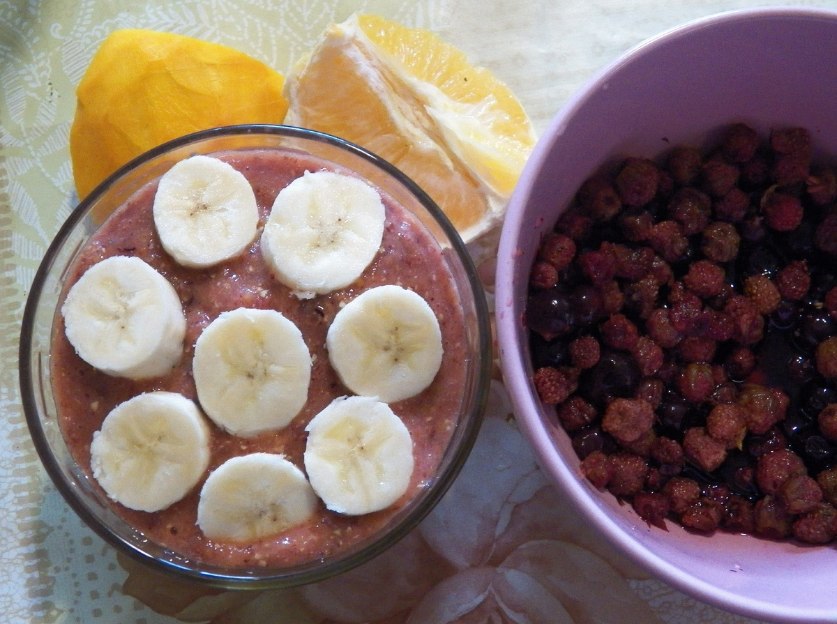 Вкуснейший завтрак из морозильных ягод!