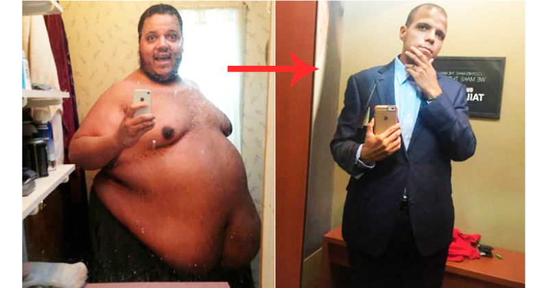 Фото до и после похудения.