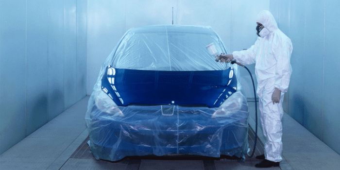 Технология покраски капота автомобиля и устранения шагрени