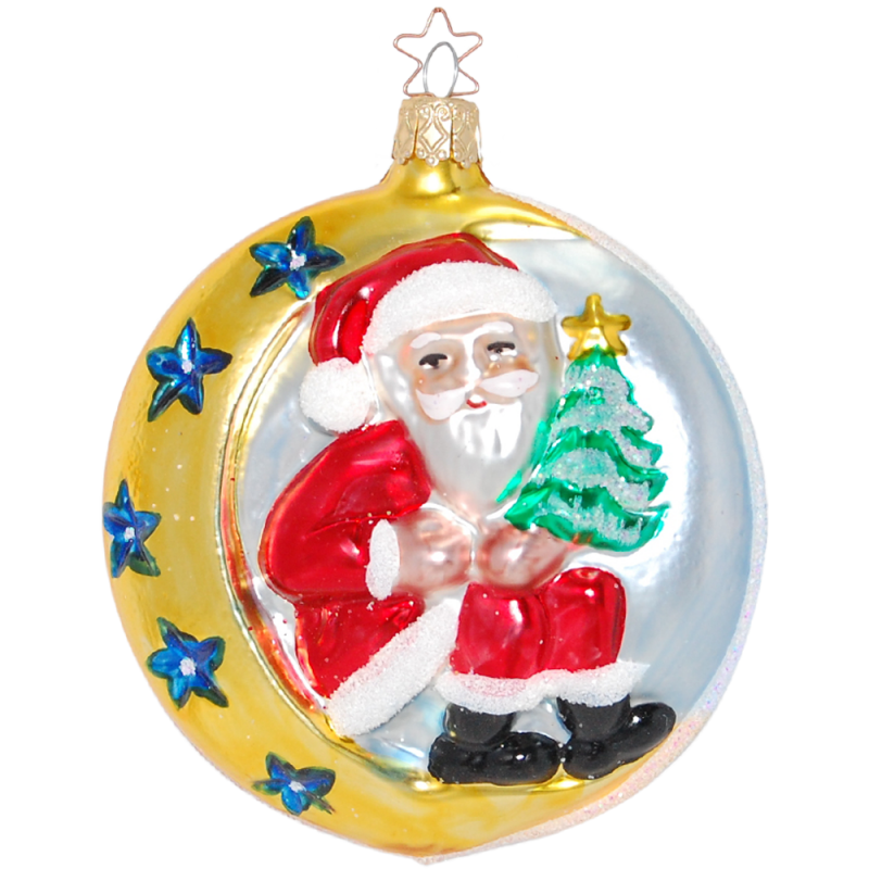 Санта на Луне