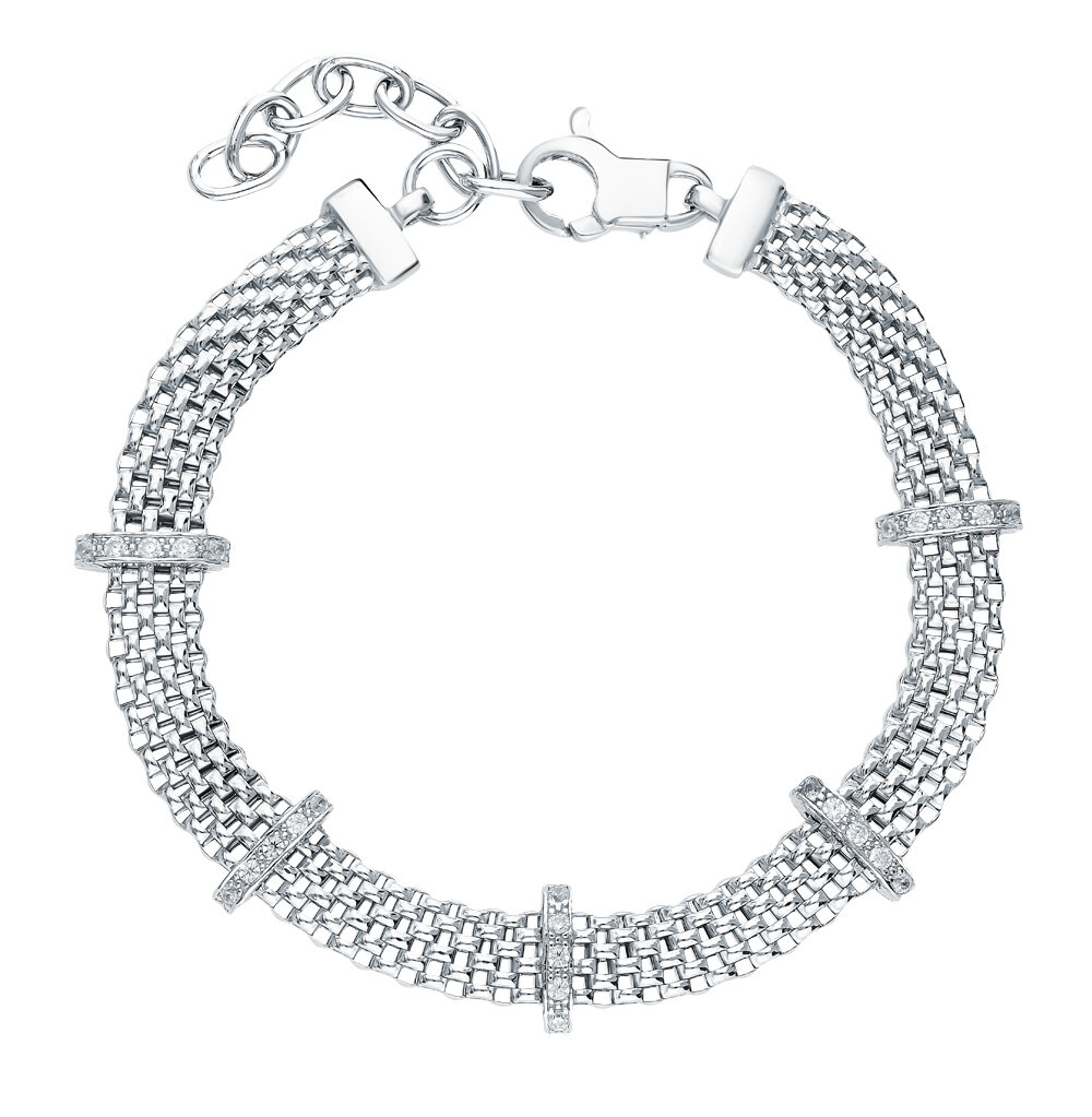 Серебряный браслет из итальянской коллекции Amalfi, арт. 91525