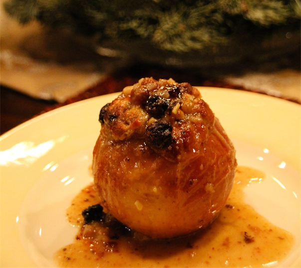 яблоко запеченное