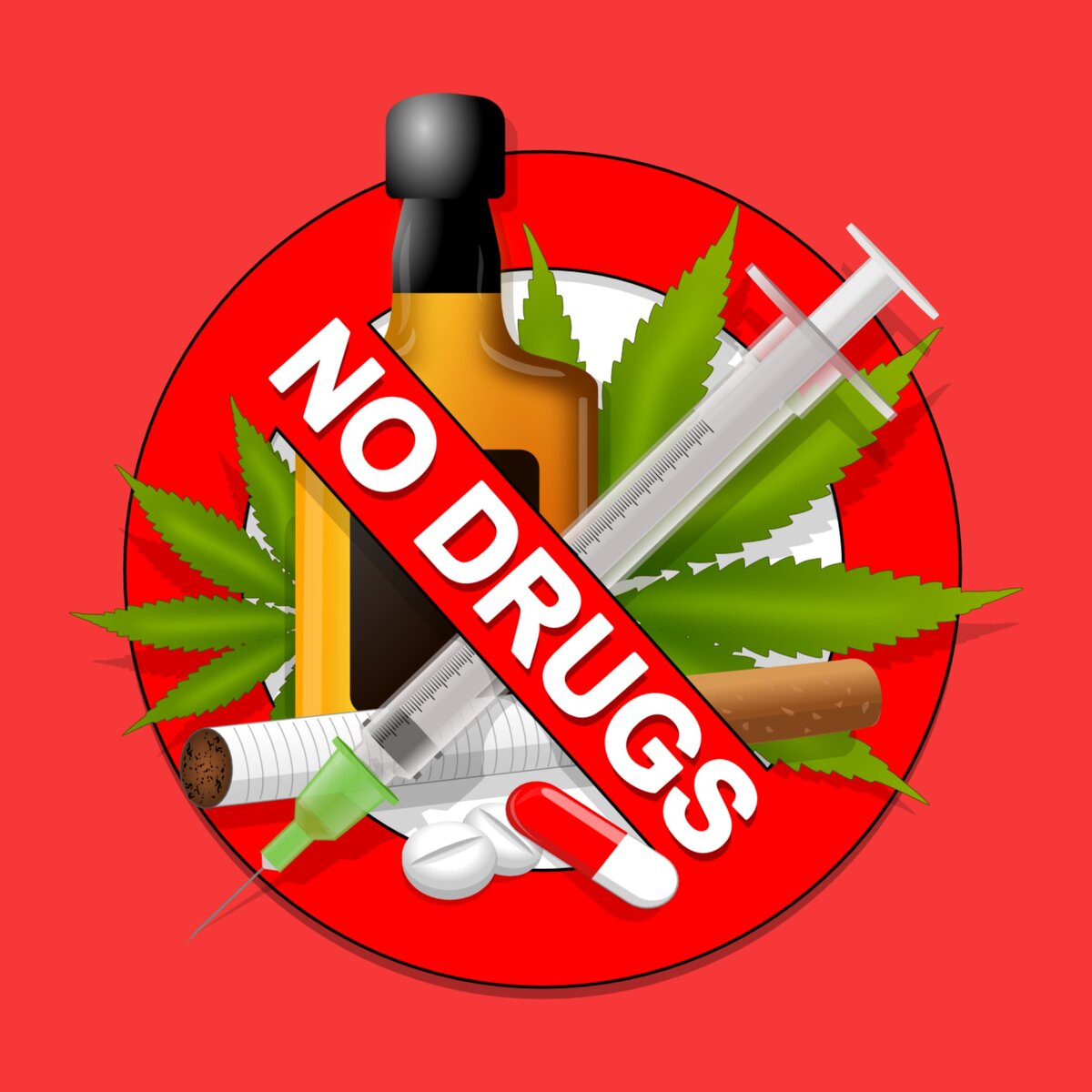 Будьте примером для своих детей-не употребляйте наркотики