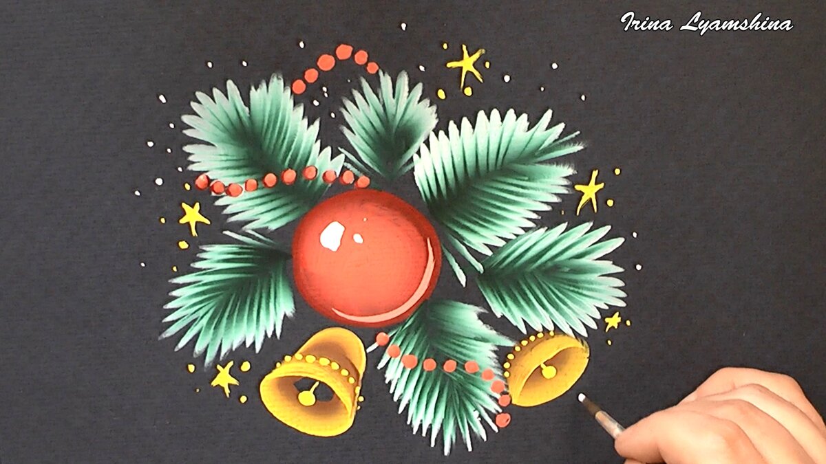 Новогодний дизайн. Автор: Ирина Лямшина