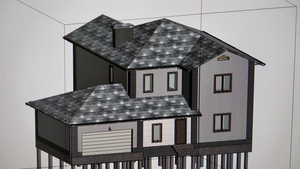 Дом в Revit
