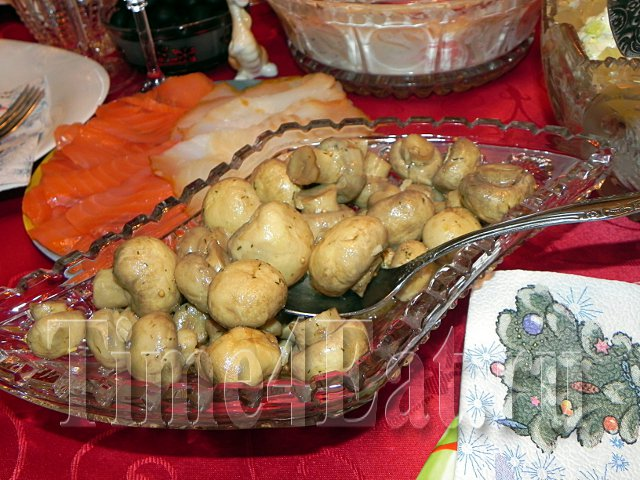 Шампиньоны по-быстрому