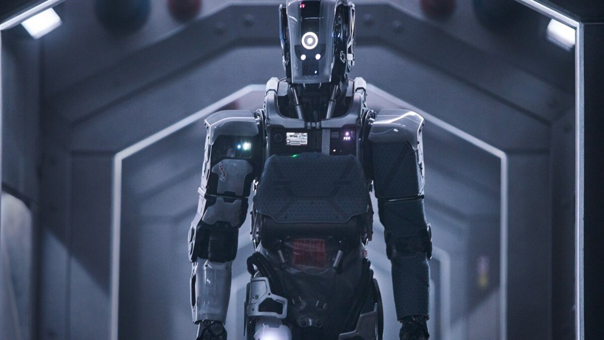 Кадр из фильма "Дитя робота"