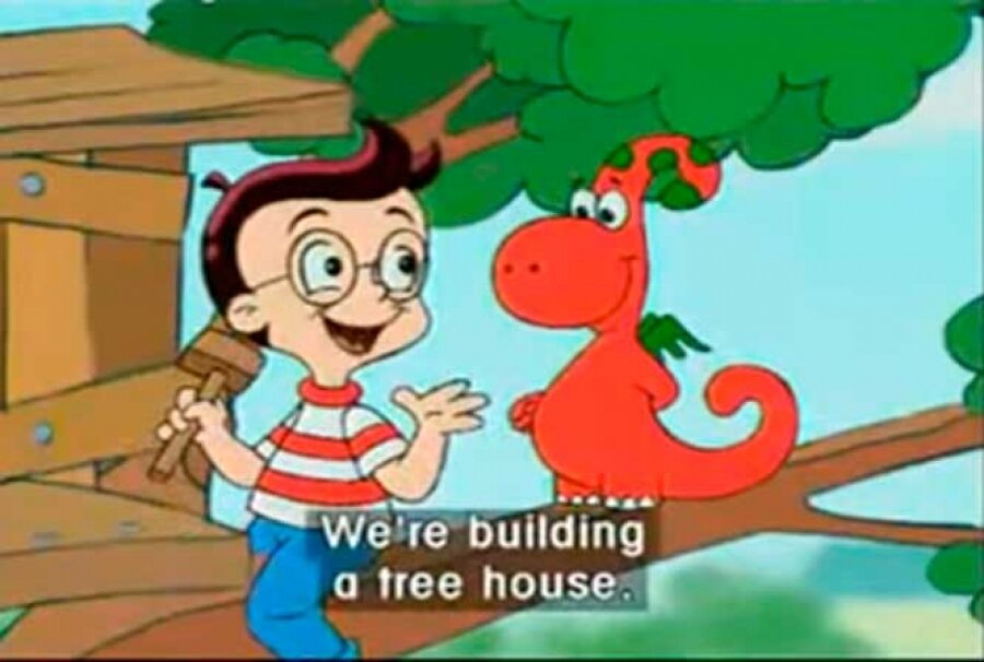 Скриншот обучающего видео Gogo loves English