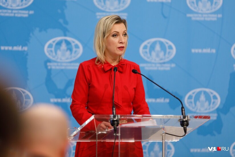 Директор Департамента информации и печати Министерства иностранных дел РФ, официальный предствитель МИД РФ Мария Захарова