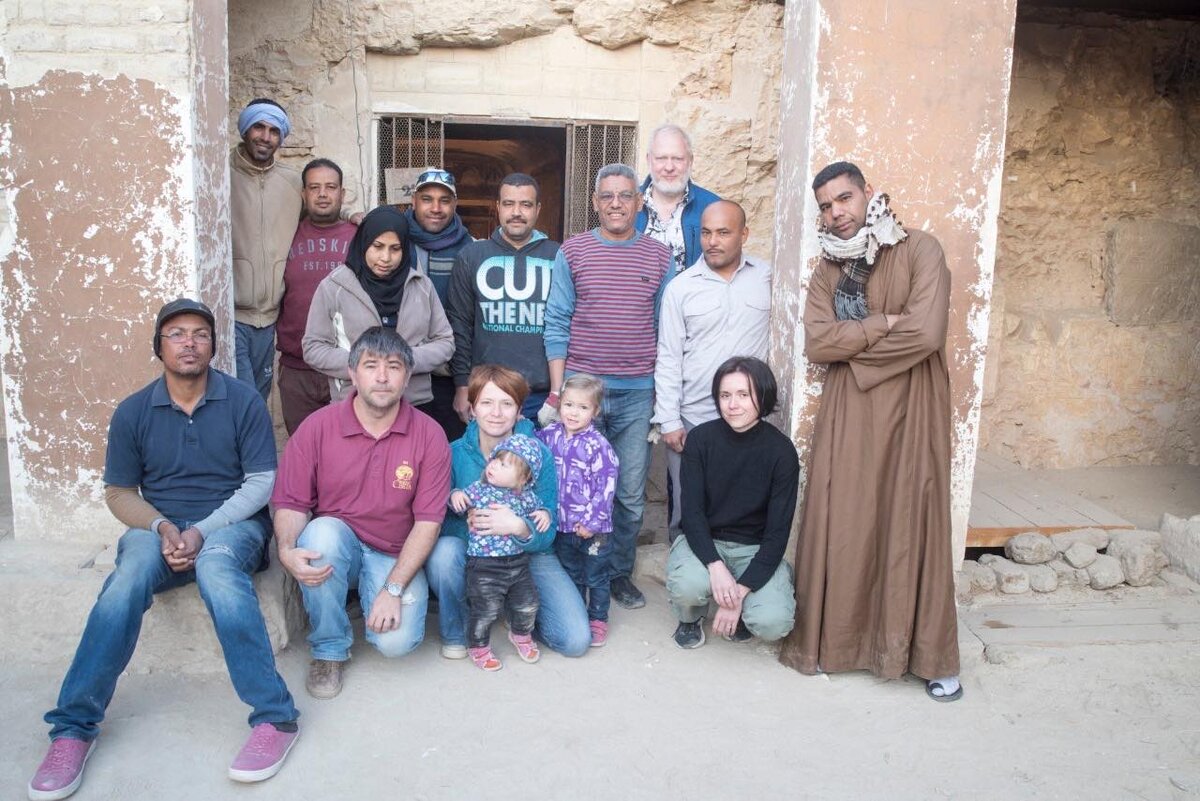 Наша команда. Сотрудники Центра египтологических исследований РАН и наши египетские коллеги