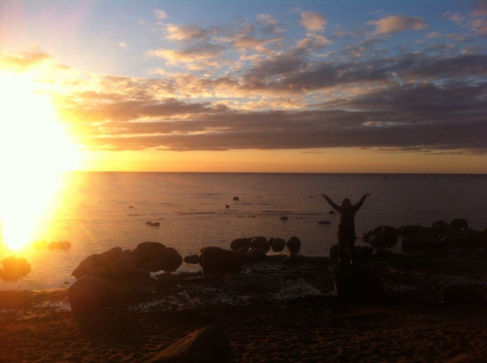 Ладожское озеро, Ленобласть. Май 2015 г. 