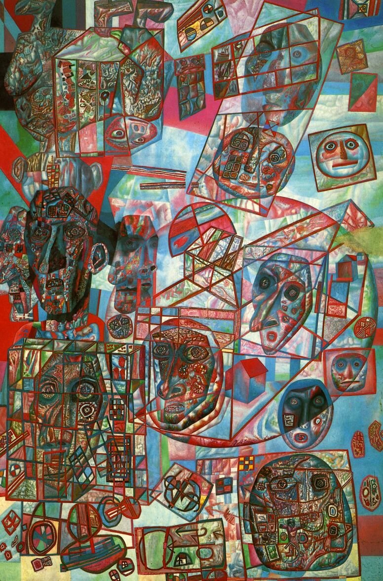 «Человек в мире», Павел Филонов, 1925 год