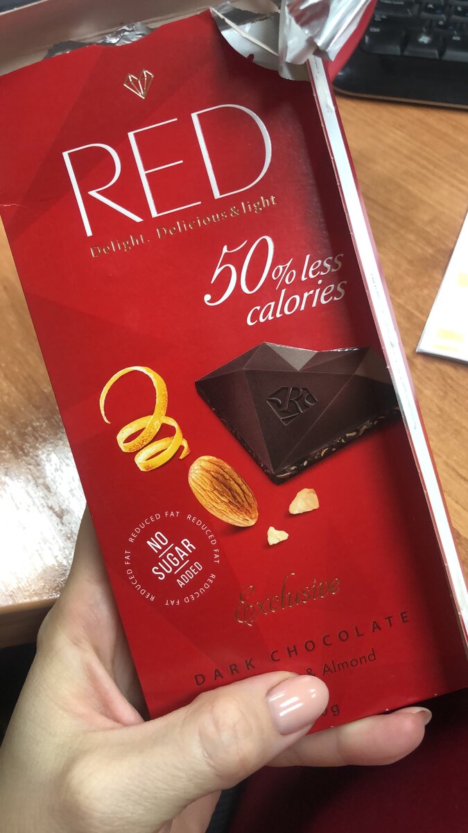 есть темный, молочный с разными добавками