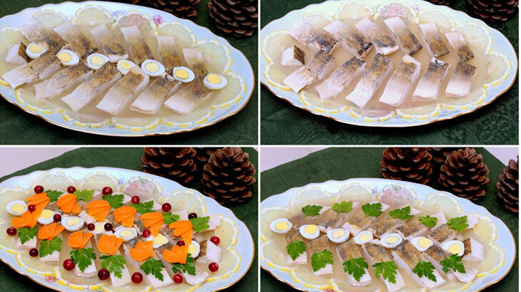 Заливной судак