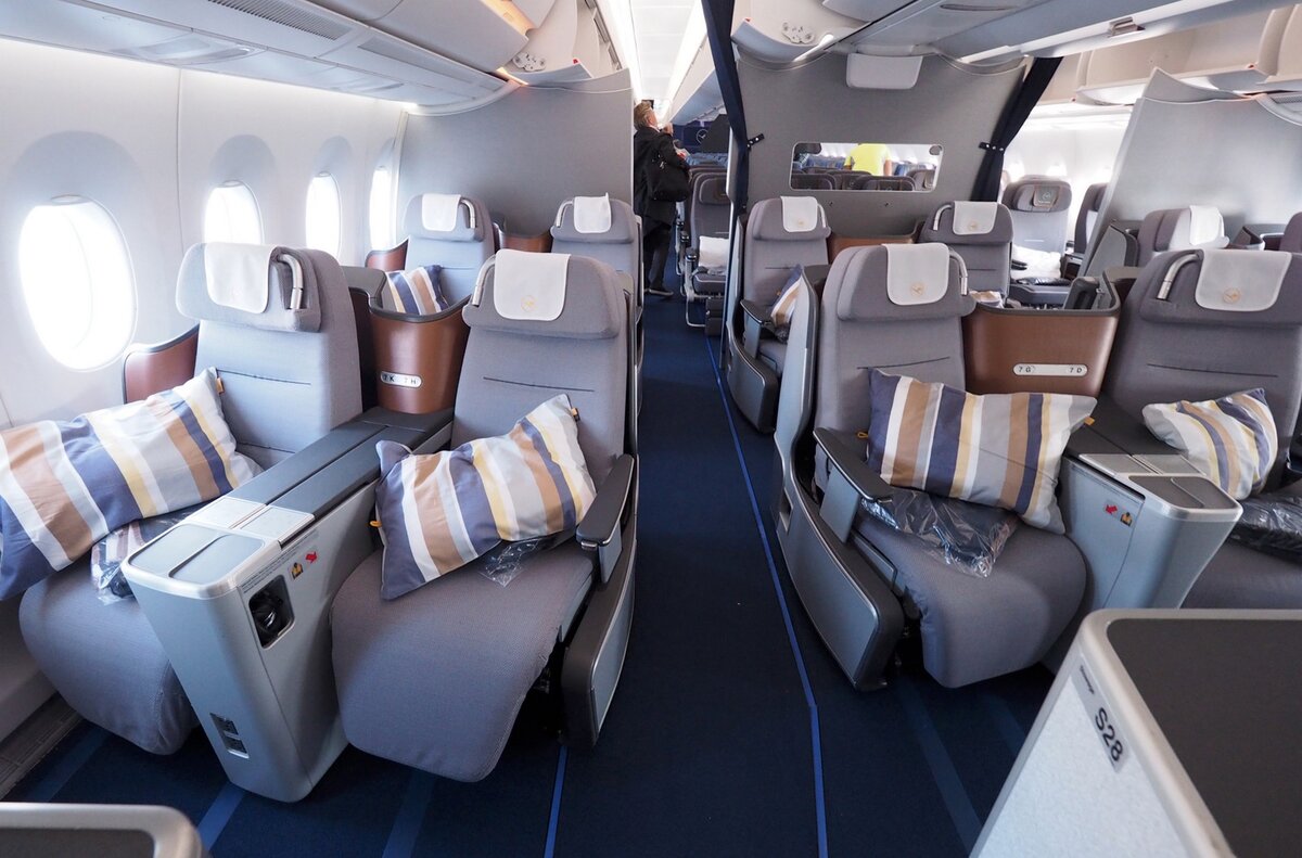 Lufthansa a350 Business class