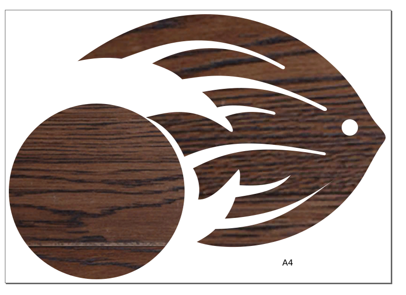 Вектор с текстурой дерева