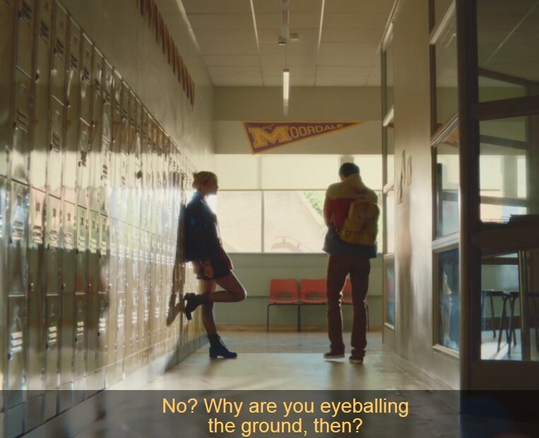 "Нет? Чего в пол пялишься?"