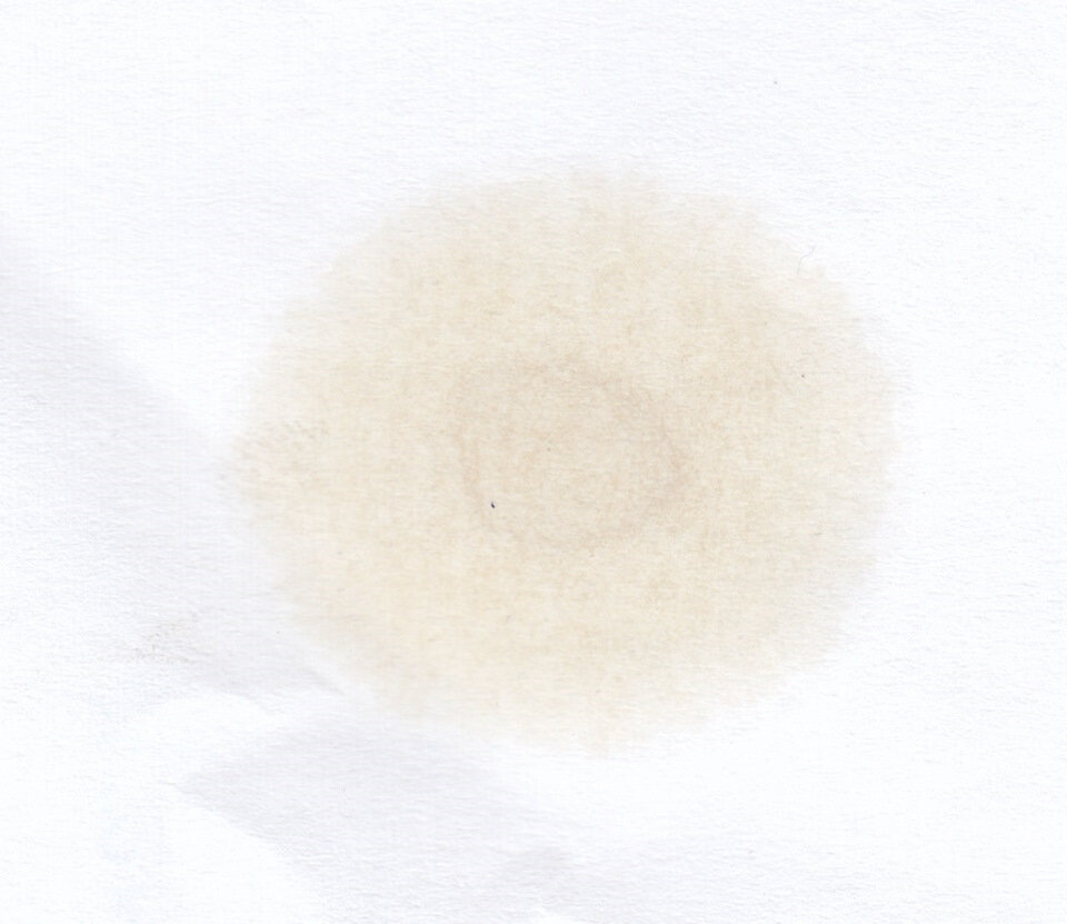 Пробег 1000 км. Масло еще новое, видно формирующееся центральное ядро с небольшим кол-вом продуктов деградации, которые держат диспергирующие присадки.