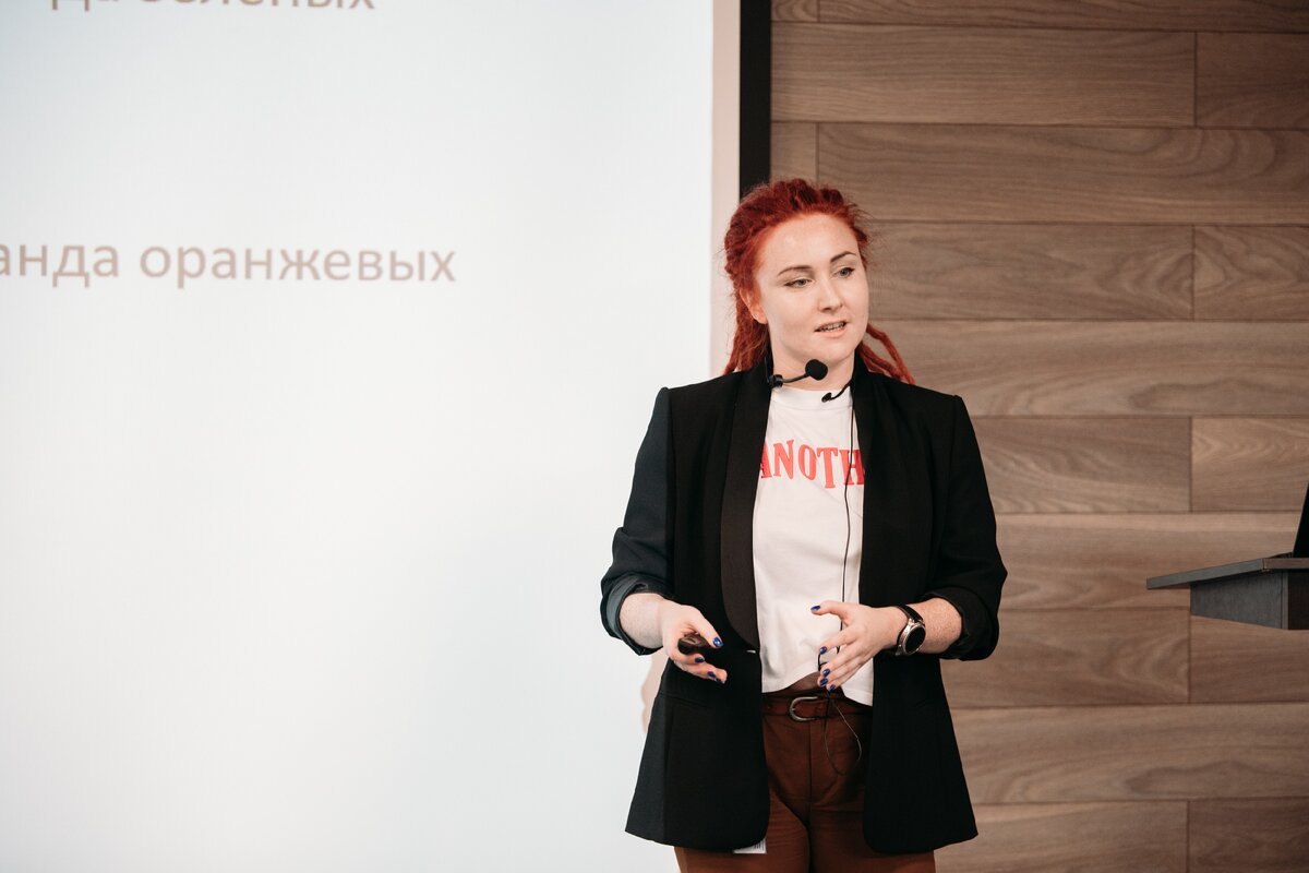 Выступление с докладом «Непрерывный процесс обучения как стиль работы QA» на Demo Day в QIWI