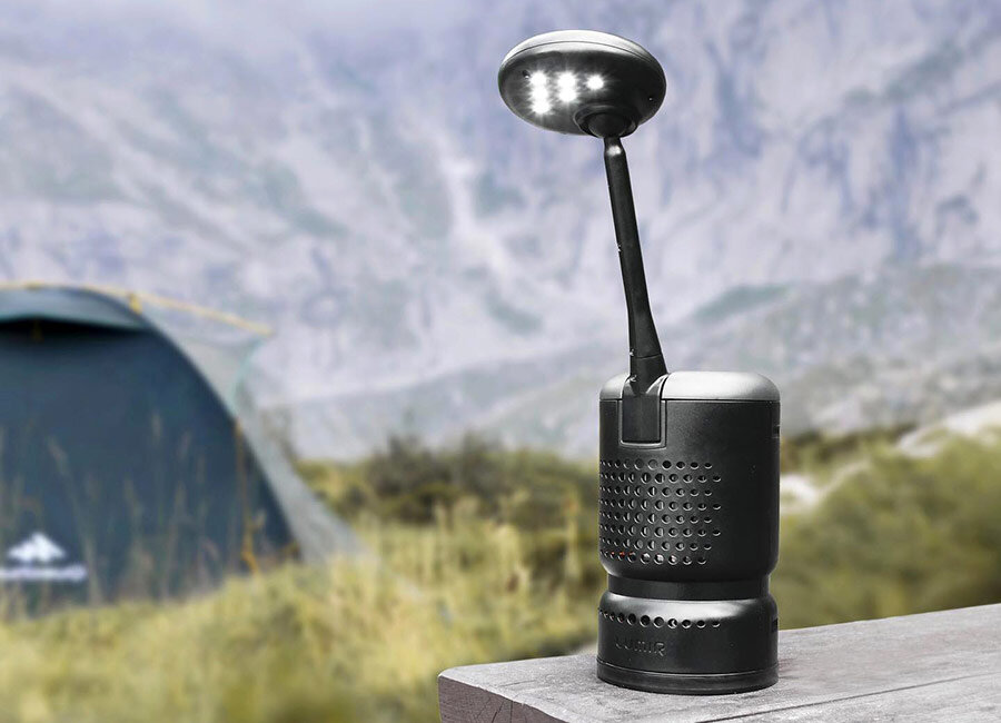 Для работы 6 светодиодов с суммарной яркостью 96,79 люмен используется эффект Зеебека - это преобразование тепла непосредственно в электричество на стыке полупроводников.