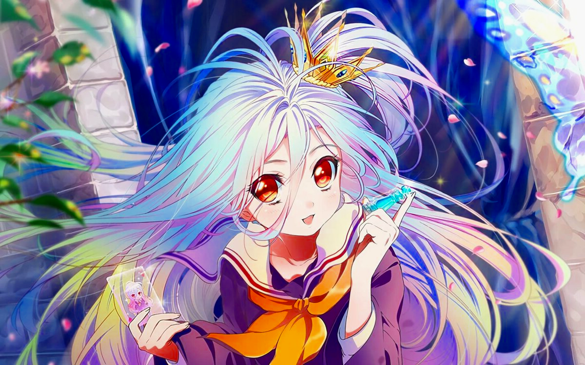 Кто 1 без игры. Shiro no game no Life. Широ 4.