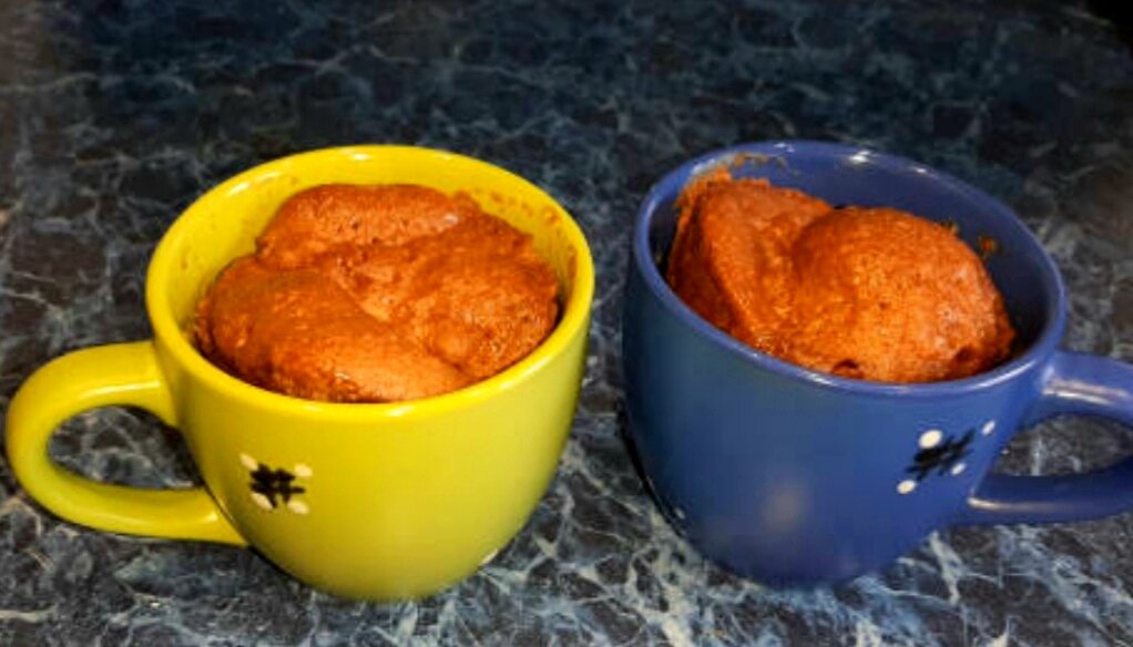 Кексы в микроволновке. Три минуты и готово.