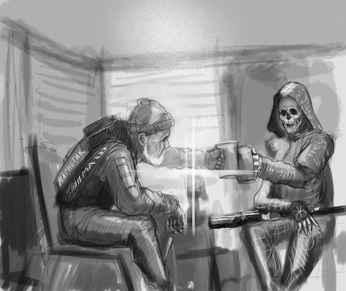 рисунок автора канала 