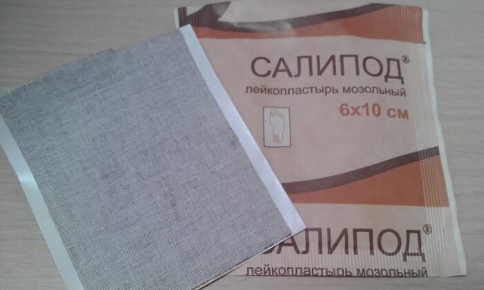 Салипод — удобное средство для удаления бородавок