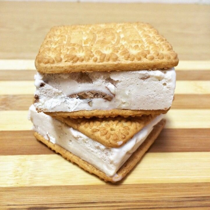 Pancake Ice Cream Sandwich