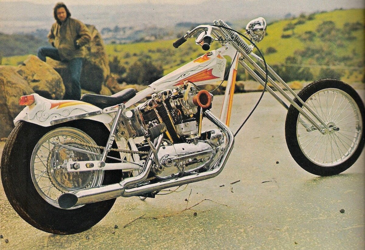 1970’s Arlen Ness chopper digger