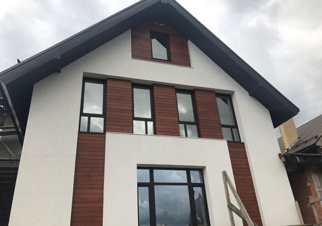 Штукатурка и доска