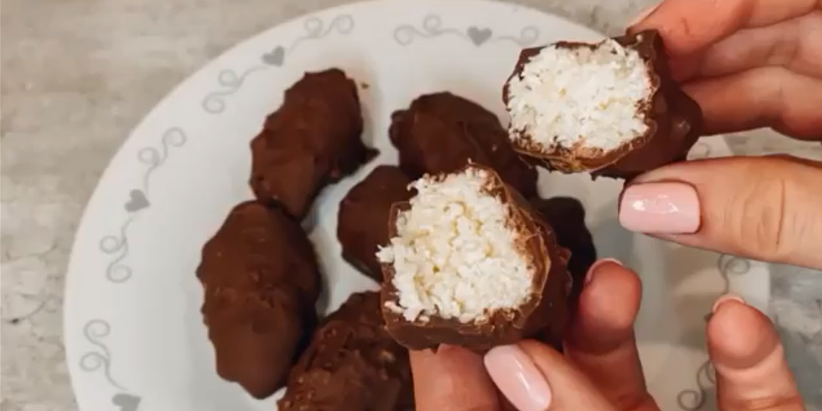 Готовые батончики «Баунти»