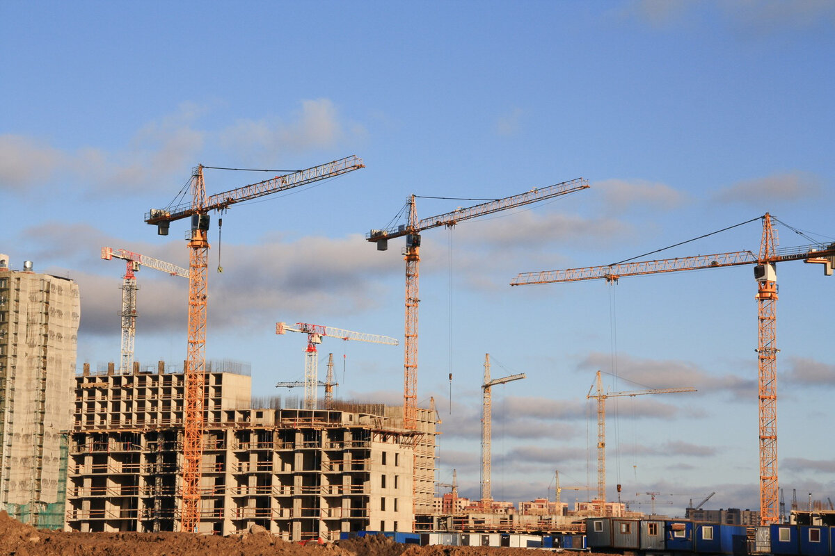 Стройки Краснодара.