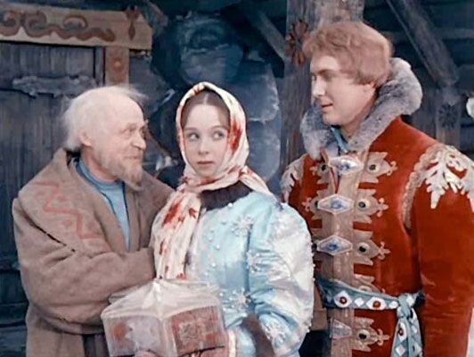 Кадр из фильма "Морозко".