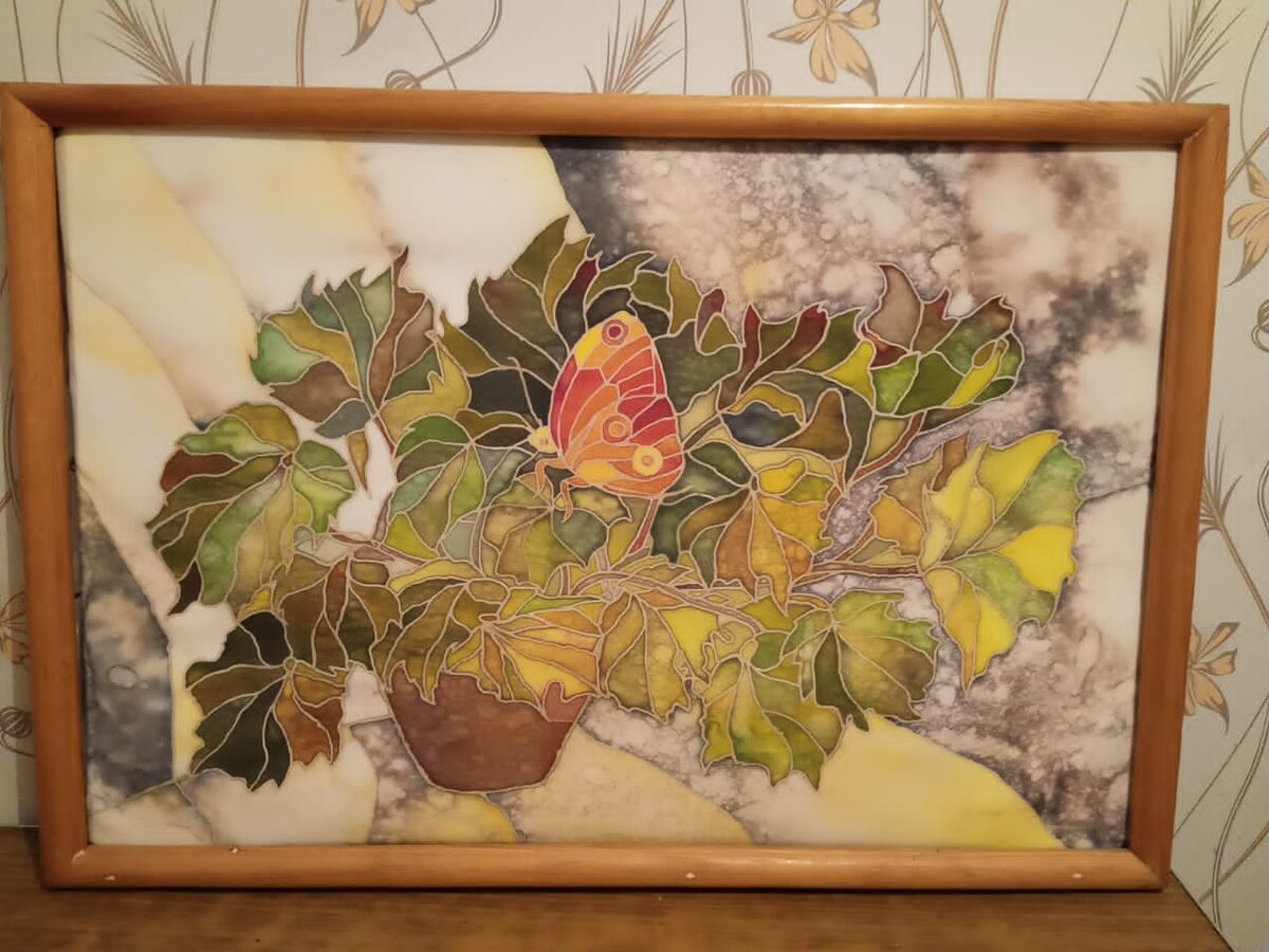 Одна из первых работ. «Бабочка».