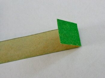 начало загиба полоски