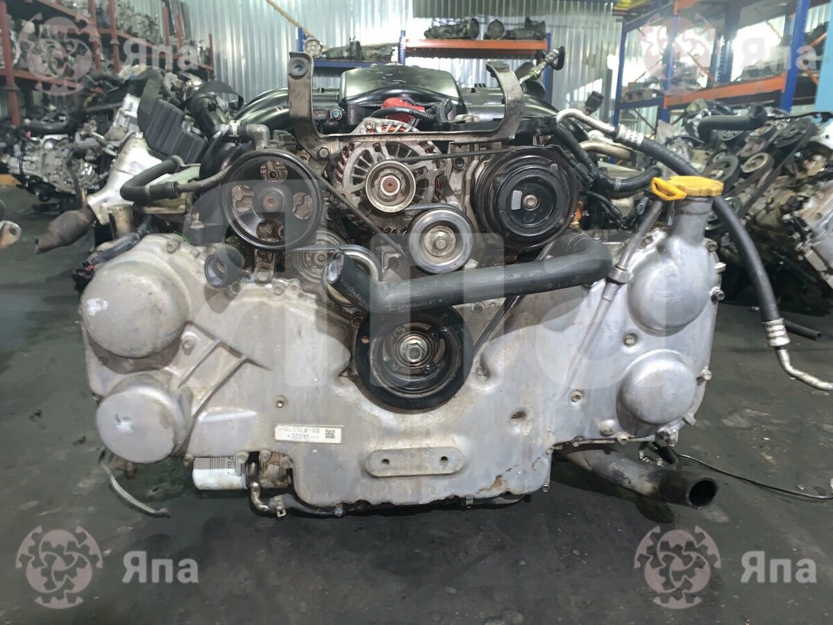 Двигатель EZ36 Субару Трибека