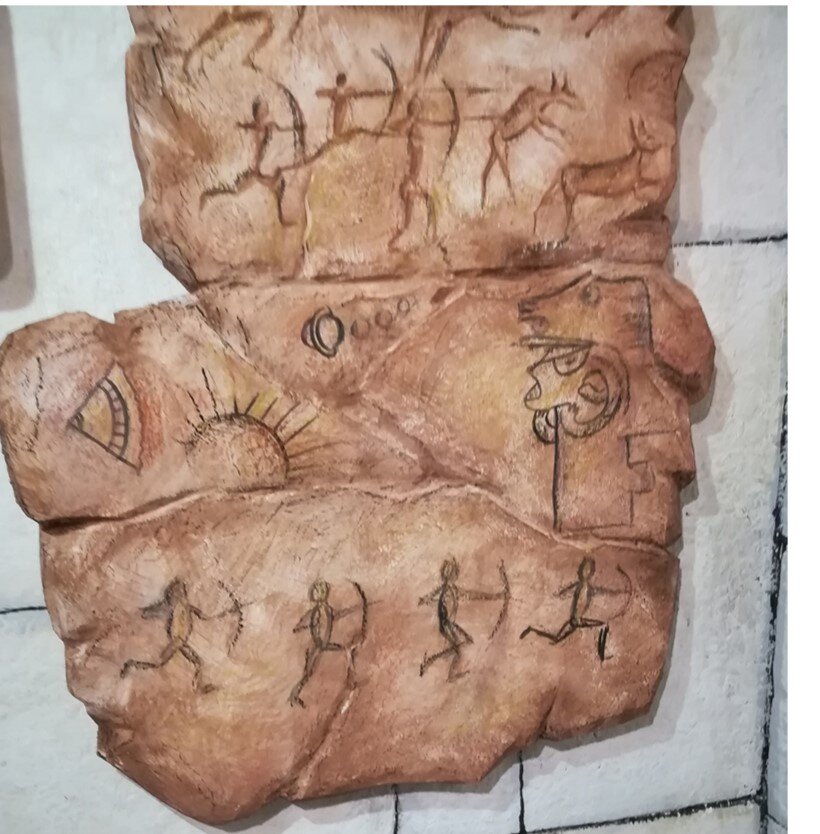 Первая попытка анимации охотника (фото автора)