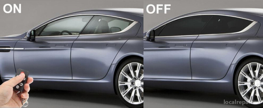 Плюсы электро тонировки стекол авто