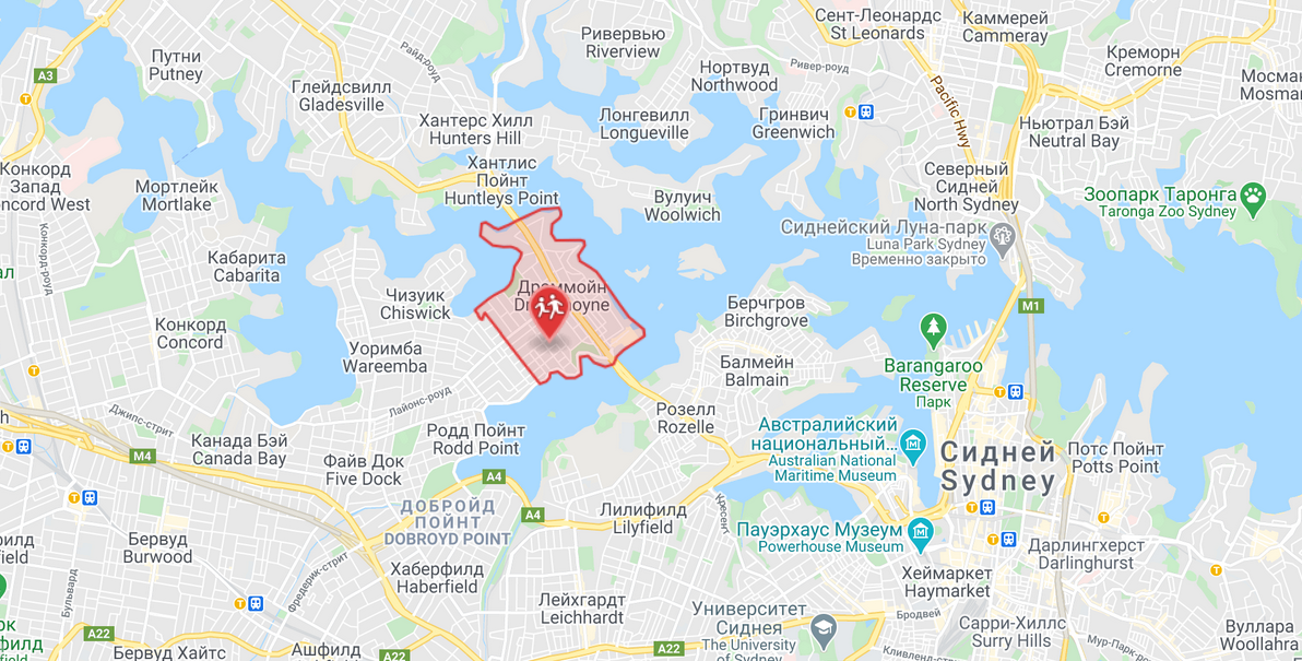 Вот такой район прикрепления у нашей младшей школы.